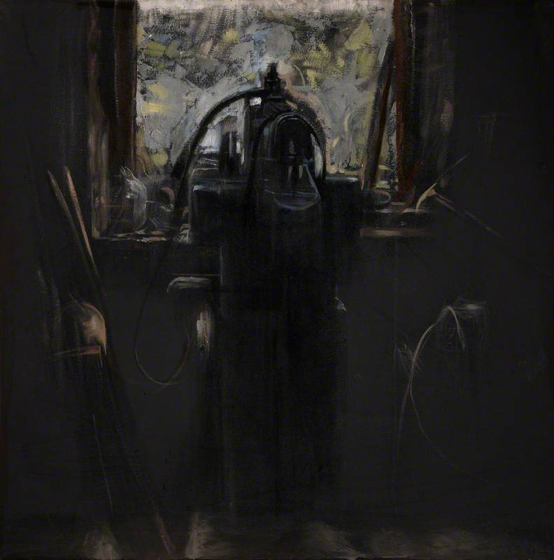 Wikioo.org - The Encyclopedia of Fine Arts - Painting, Artwork by Jack Crabtree - A View through the Window of Patterson's Spade Mill
