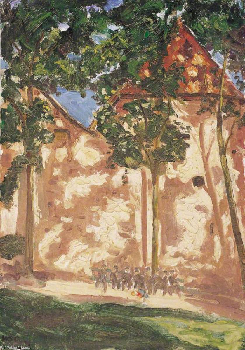 Wikioo.org - The Encyclopedia of Fine Arts - Painting, Artwork by Winston Spencer Churchill - Trees and Shadows
