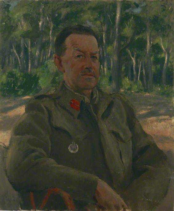 Wikioo.org - The Encyclopedia of Fine Arts - Painting, Artwork by Henry Marvell Carr - General the Honourable Sir Harold Alexander (1891–1969), GCB, CSI, DSO