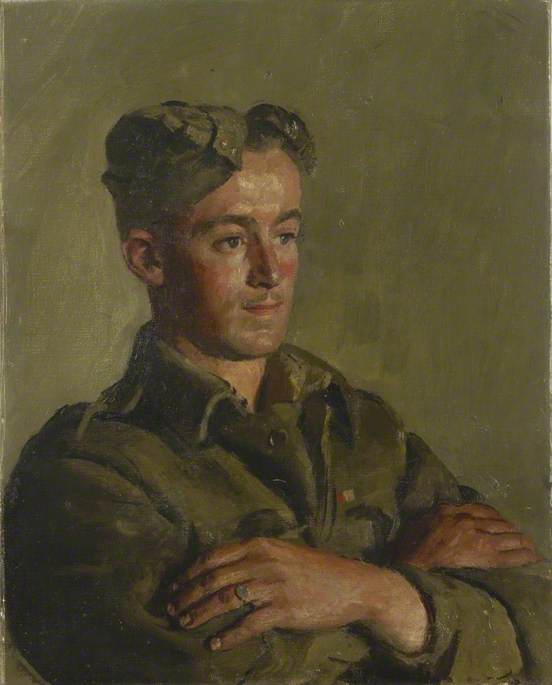 Wikioo.org - The Encyclopedia of Fine Arts - Painting, Artwork by Henry Marvell Carr - A Cockney Soldier