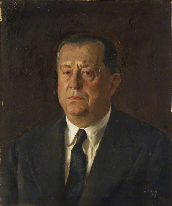 Wikioo.org - The Encyclopedia of Fine Arts - Painting, Artwork by Henry Marvell Carr - Marcel Peyrouton (1887–1983), Governor General, Algeria, 1943