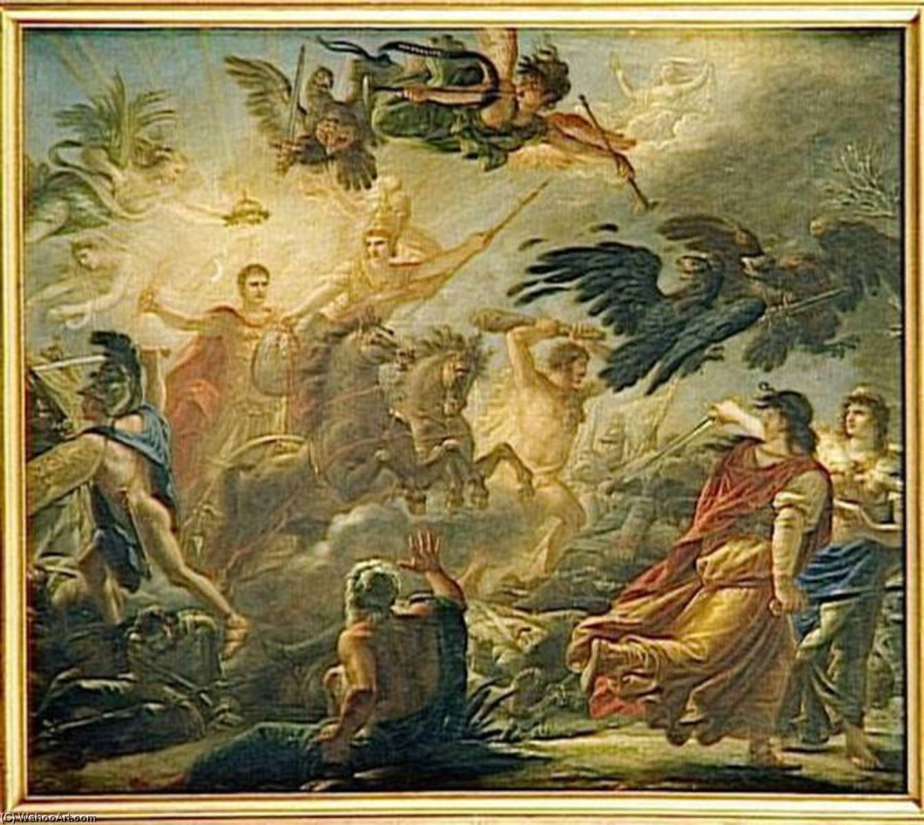 Wikioo.org - The Encyclopedia of Fine Arts - Painting, Artwork by Antoine François Callet - ALLEGORIE DE LA BATAILLE D'AUSTERLITZ.2 DECEMBRE 1805