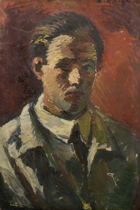 WikiOO.org - Enciclopedia of Fine Arts - Pictura, lucrări de artă Theodor Kern - Self Portrait