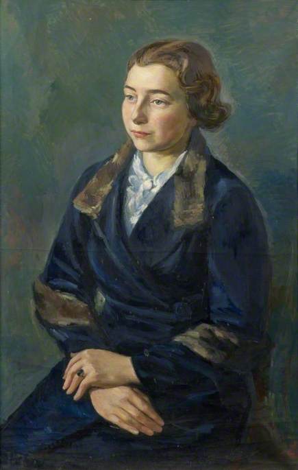 Wikioo.org - The Encyclopedia of Fine Arts - Painting, Artwork by Theodor Kern - Female Portrait