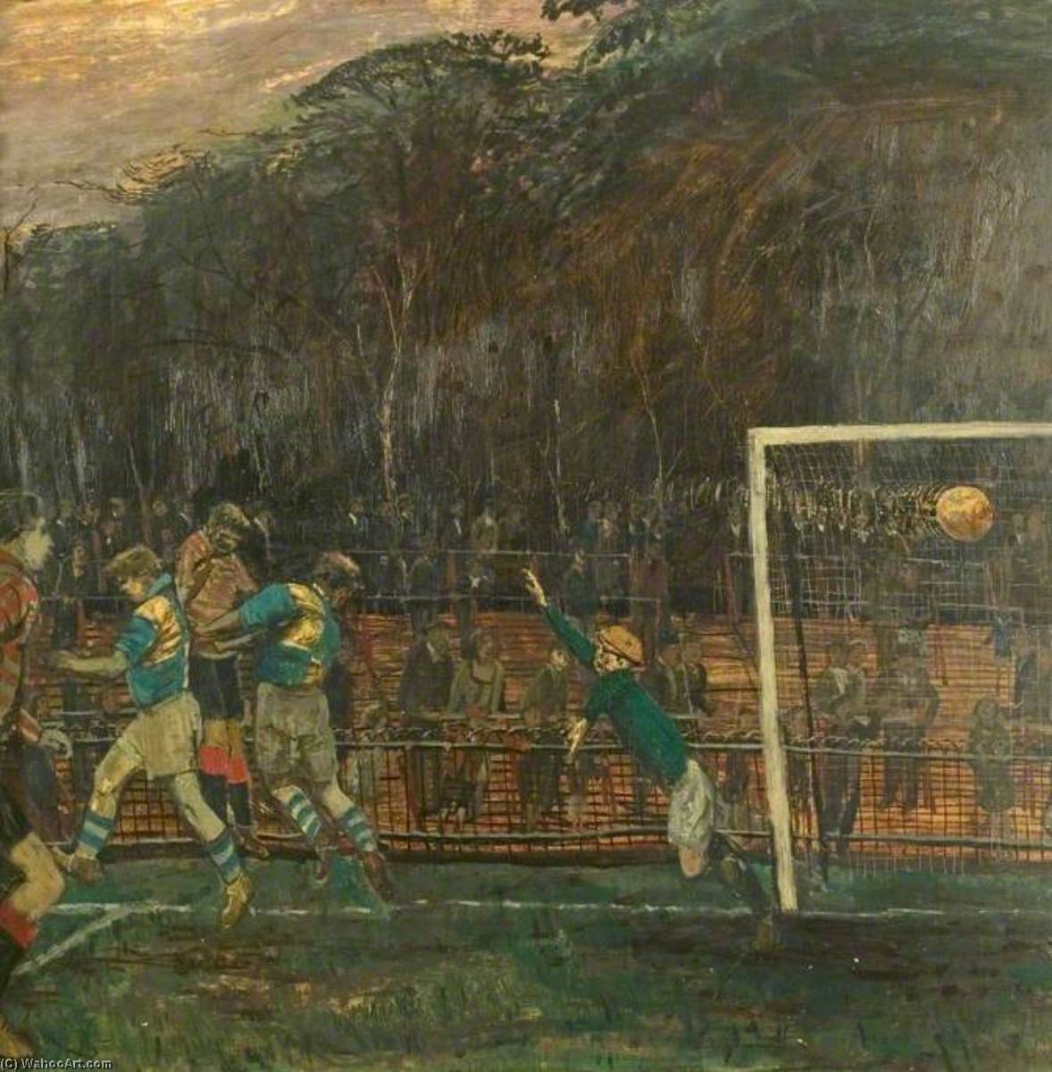 Wikioo.org - The Encyclopedia of Fine Arts - Painting, Artwork by Carel Victor Morlais Weight - Last Minute Goal