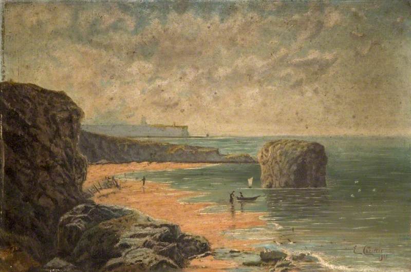 Wikioo.org - The Encyclopedia of Fine Arts - Painting, Artwork by Ernest C Christie - Marsden Bay