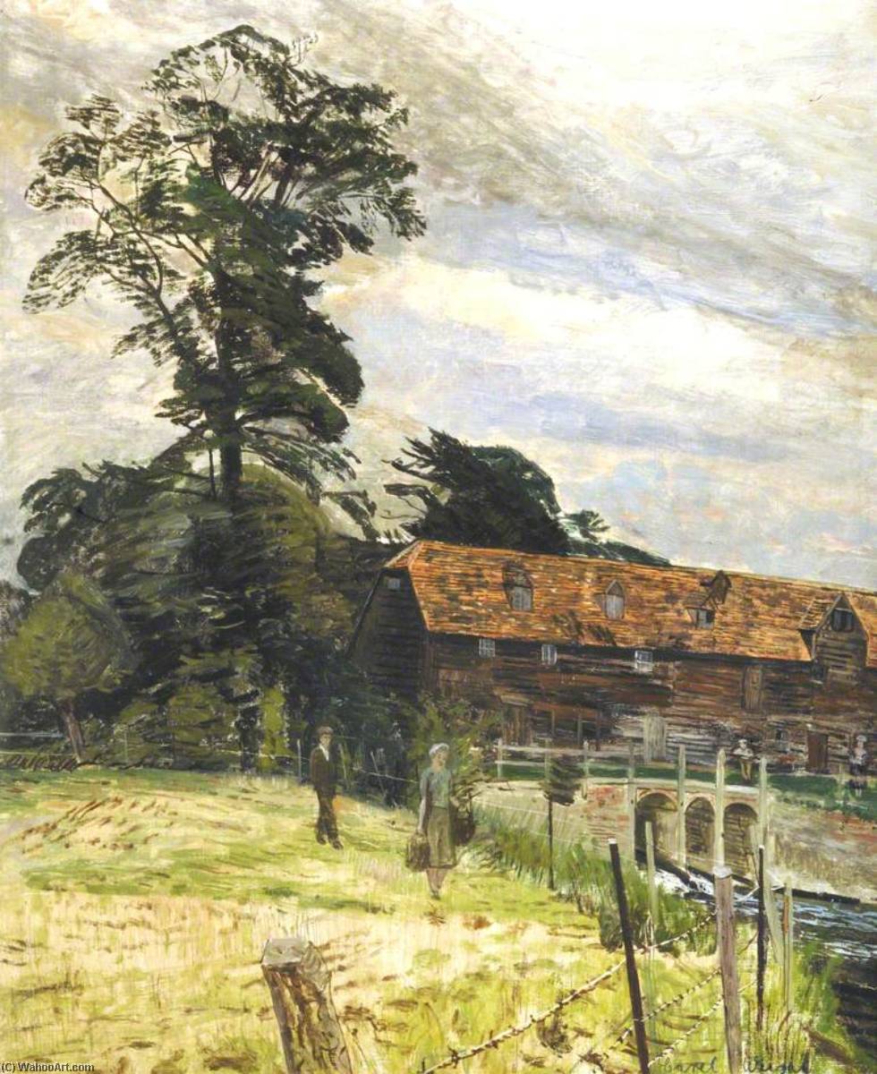 Wikioo.org - The Encyclopedia of Fine Arts - Painting, Artwork by Carel Victor Morlais Weight - Overy Mill