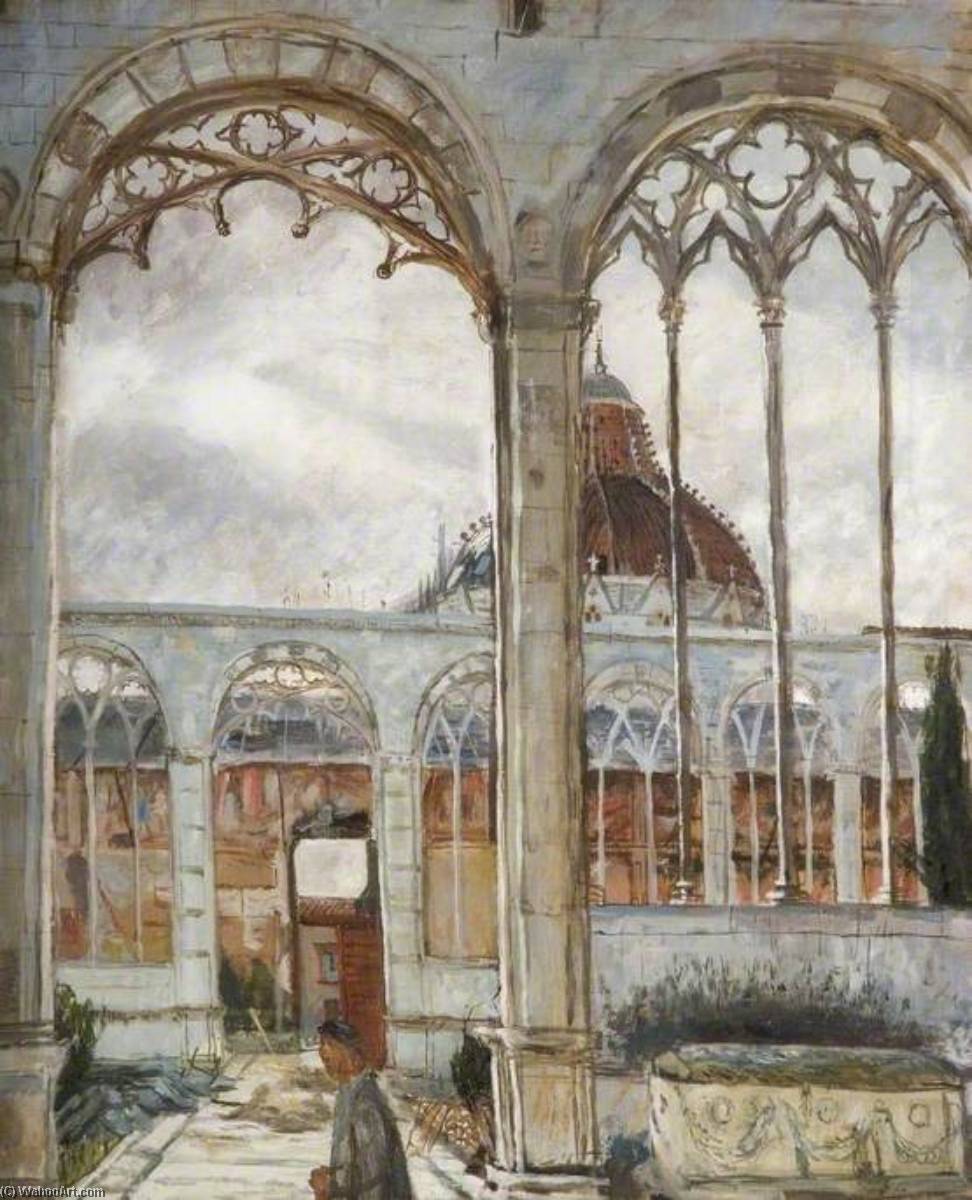 Wikioo.org - The Encyclopedia of Fine Arts - Painting, Artwork by Carel Victor Morlais Weight - Pisa, the Campo Santo