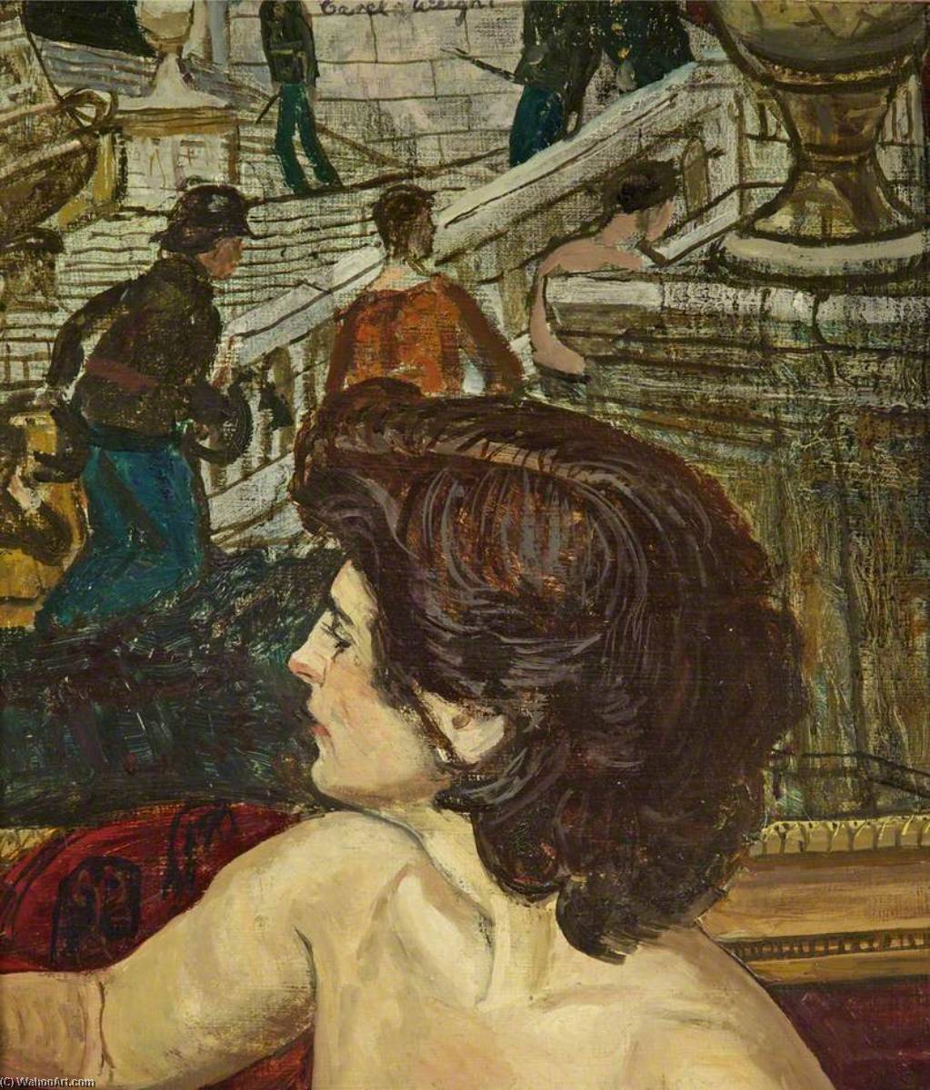 Wikioo.org - The Encyclopedia of Fine Arts - Painting, Artwork by Carel Victor Morlais Weight - Woman's Head