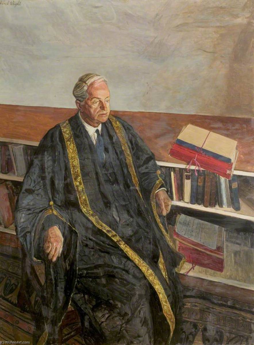 Wikioo.org - The Encyclopedia of Fine Arts - Painting, Artwork by Carel Victor Morlais Weight - Sir Francis Hill (1899–1980), President of Council (1948–1967)