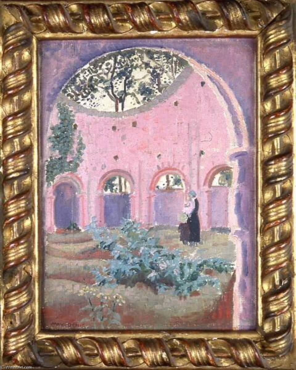 Wikioo.org - The Encyclopedia of Fine Arts - Painting, Artwork by Denis Maurice - Le temple de Lanleff