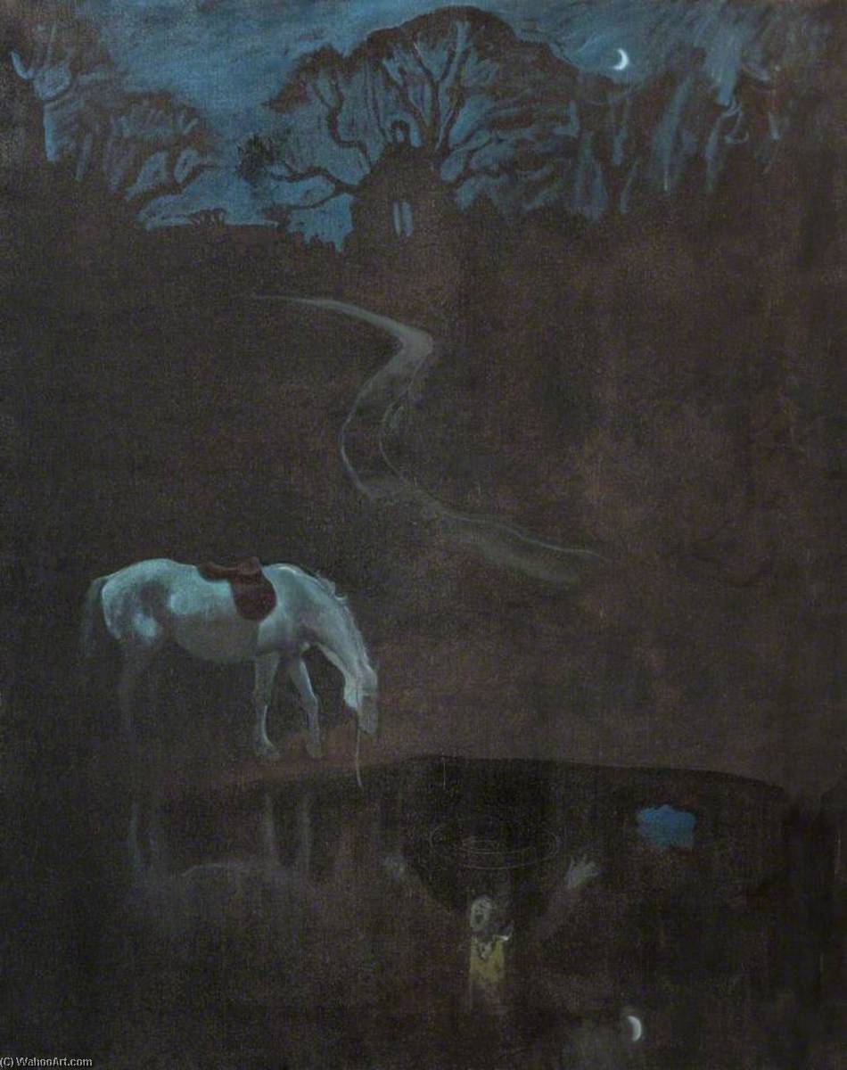 Wikioo.org - The Encyclopedia of Fine Arts - Painting, Artwork by Alexander Goudie - 'Deep Drown'd in Doon'