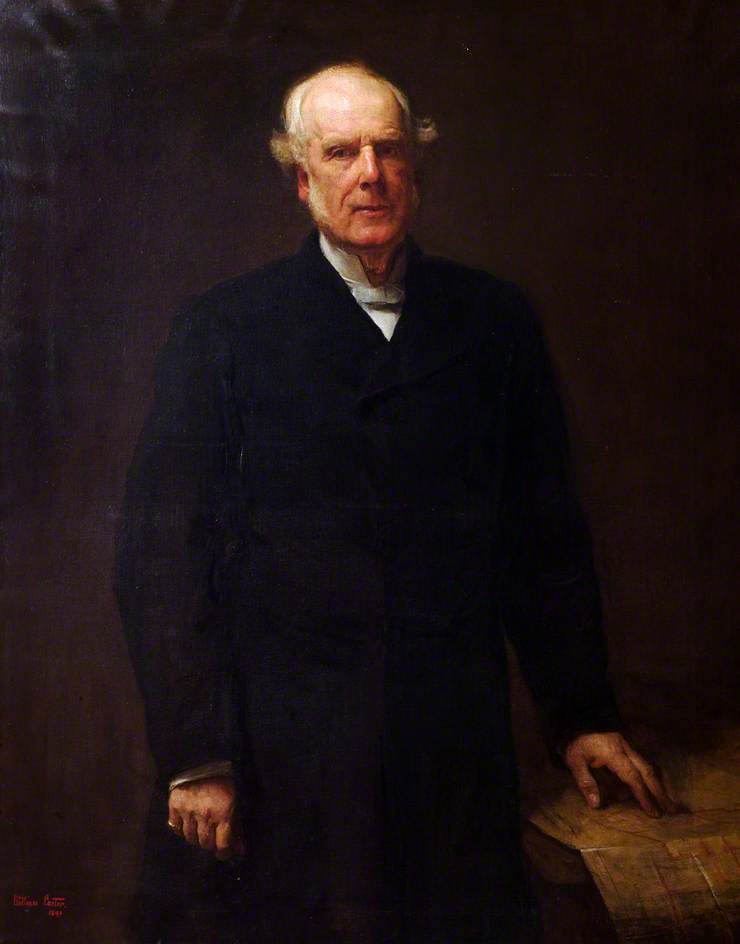 Wikioo.org - The Encyclopedia of Fine Arts - Painting, Artwork by William Carter - Reverend Canon Frederic Pretyman (1820–1905)