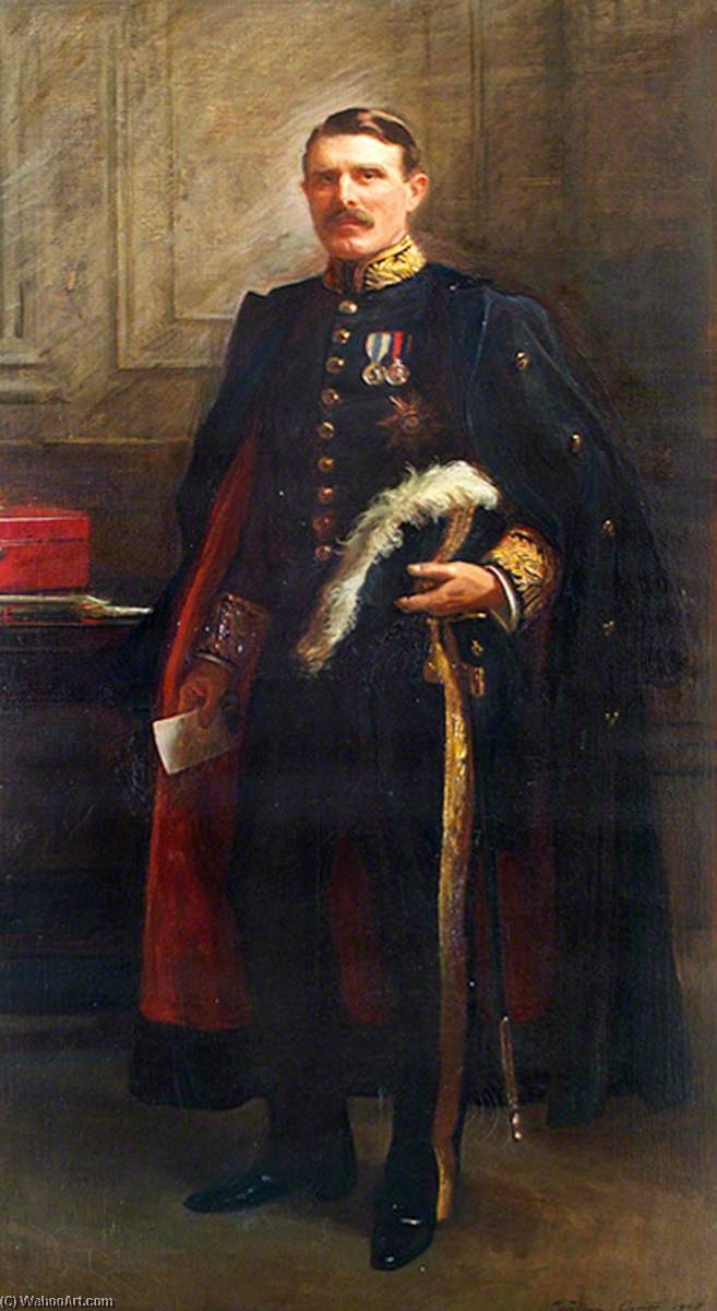 Wikioo.org - The Encyclopedia of Fine Arts - Painting, Artwork by William Carter - The Right Honourable St John Broderick, 9th Viscount Midleton