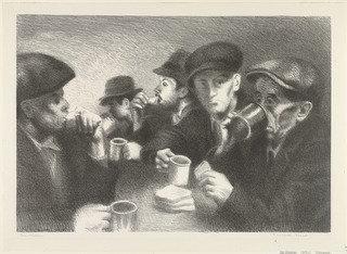 Wikioo.org - The Encyclopedia of Fine Arts - Painting, Artwork by Raphael Soyer - The Mission