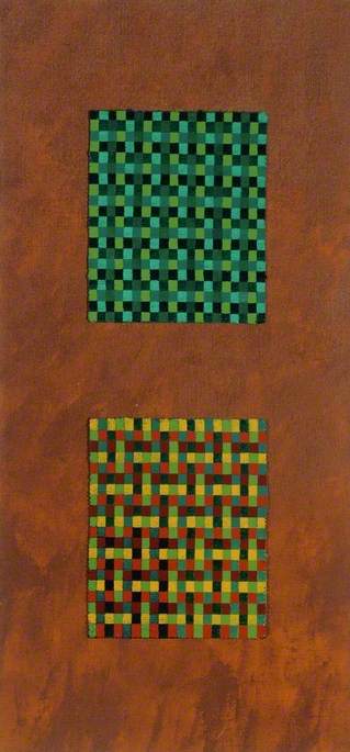 Wikioo.org - The Encyclopedia of Fine Arts - Painting, Artwork by Bob Brighton - Squares on Gold