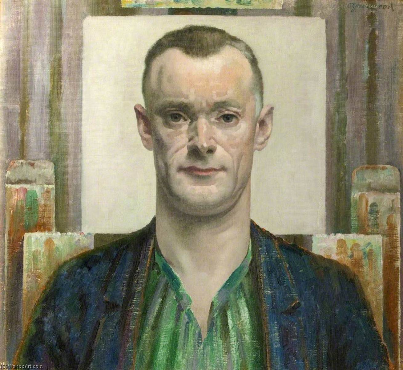Wikioo.org - The Encyclopedia of Fine Arts - Painting, Artwork by Orlando Greenwood - Self Portrait