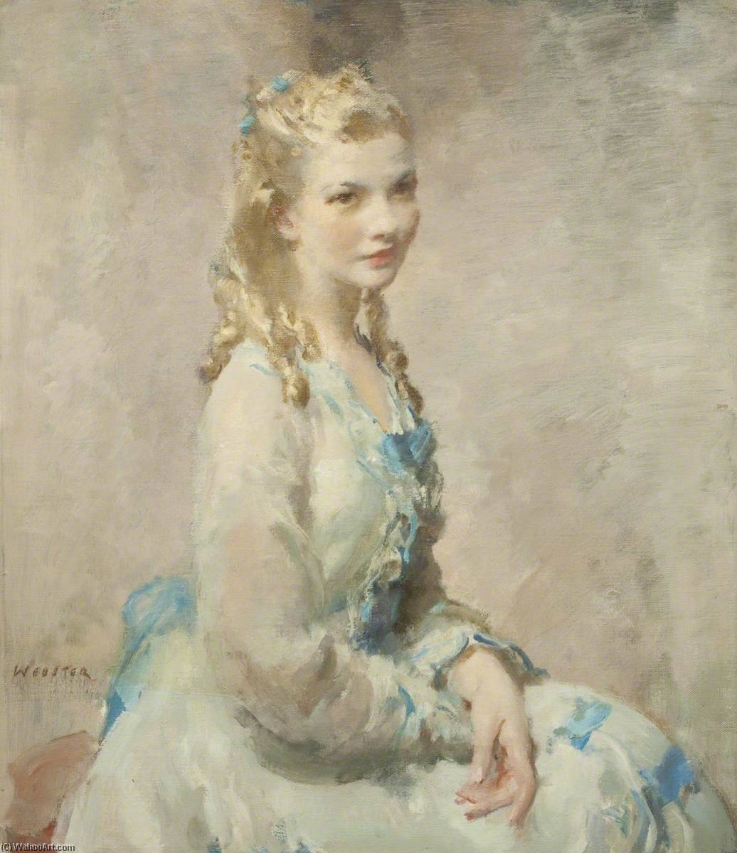 Wikioo.org - The Encyclopedia of Fine Arts - Painting, Artwork by Walter Ernest Webster - The Golden Age