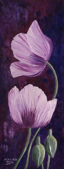 Wikioo.org - The Encyclopedia of Fine Arts - Painting, Artwork by Michele Elizabeth Field - Pink Tulips