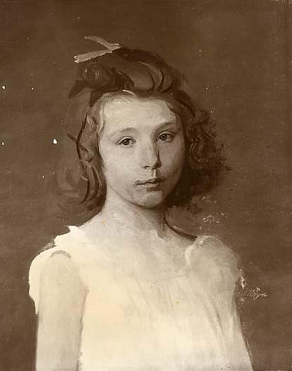 Wikioo.org - The Encyclopedia of Fine Arts - Painting, Artwork by Abbott Handerson Thayer - Beatrice, (painting)