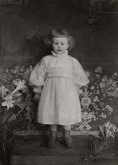 Wikioo.org - The Encyclopedia of Fine Arts - Painting, Artwork by Abbott Handerson Thayer - Child, (painting)