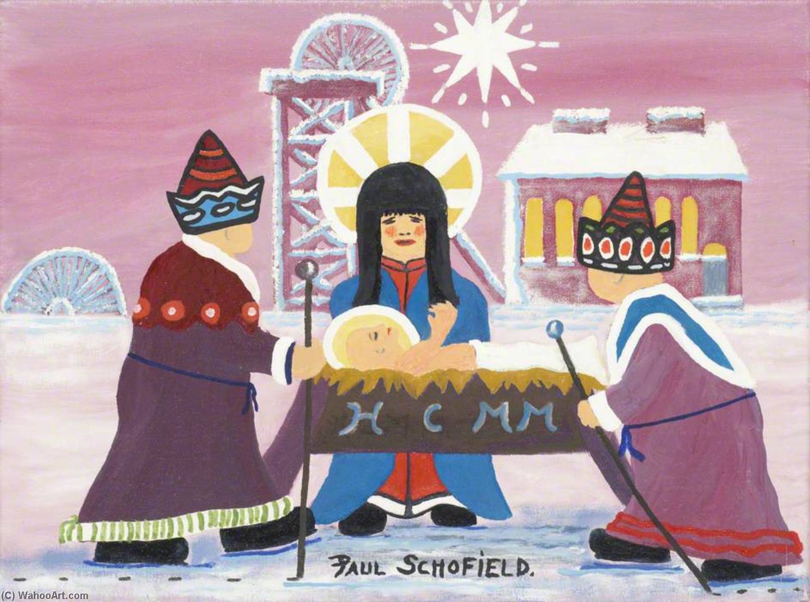 Wikioo.org - The Encyclopedia of Fine Arts - Painting, Artwork by Paul Schofield - Nativity I