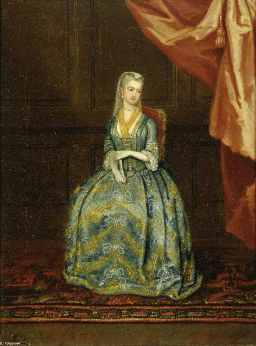 WikiOO.org - Енциклопедия за изящни изкуства - Живопис, Произведения на изкуството Charles Philips - Lady Elizabeth ('Betty') Berkeley (1680–1769), Lady Germain