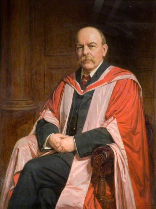 Wikioo.org - The Encyclopedia of Fine Arts - Painting, Artwork by Bernard Munns - John Henry Poynting (1852–1914), Professor of Physics