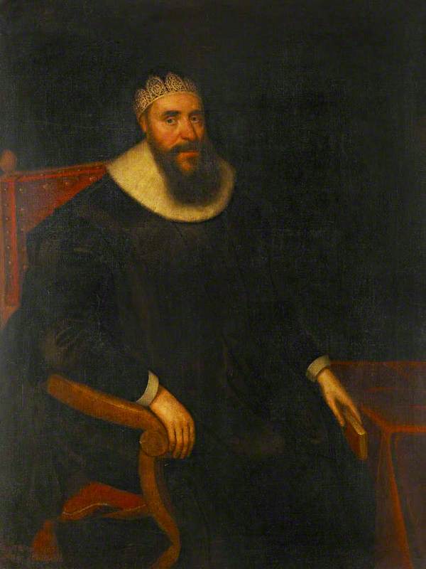 Wikioo.org - The Encyclopedia of Fine Arts - Painting, Artwork by George Jamesone - Sir Thomas Hope (d.1646), Lord Advocate of Scotland