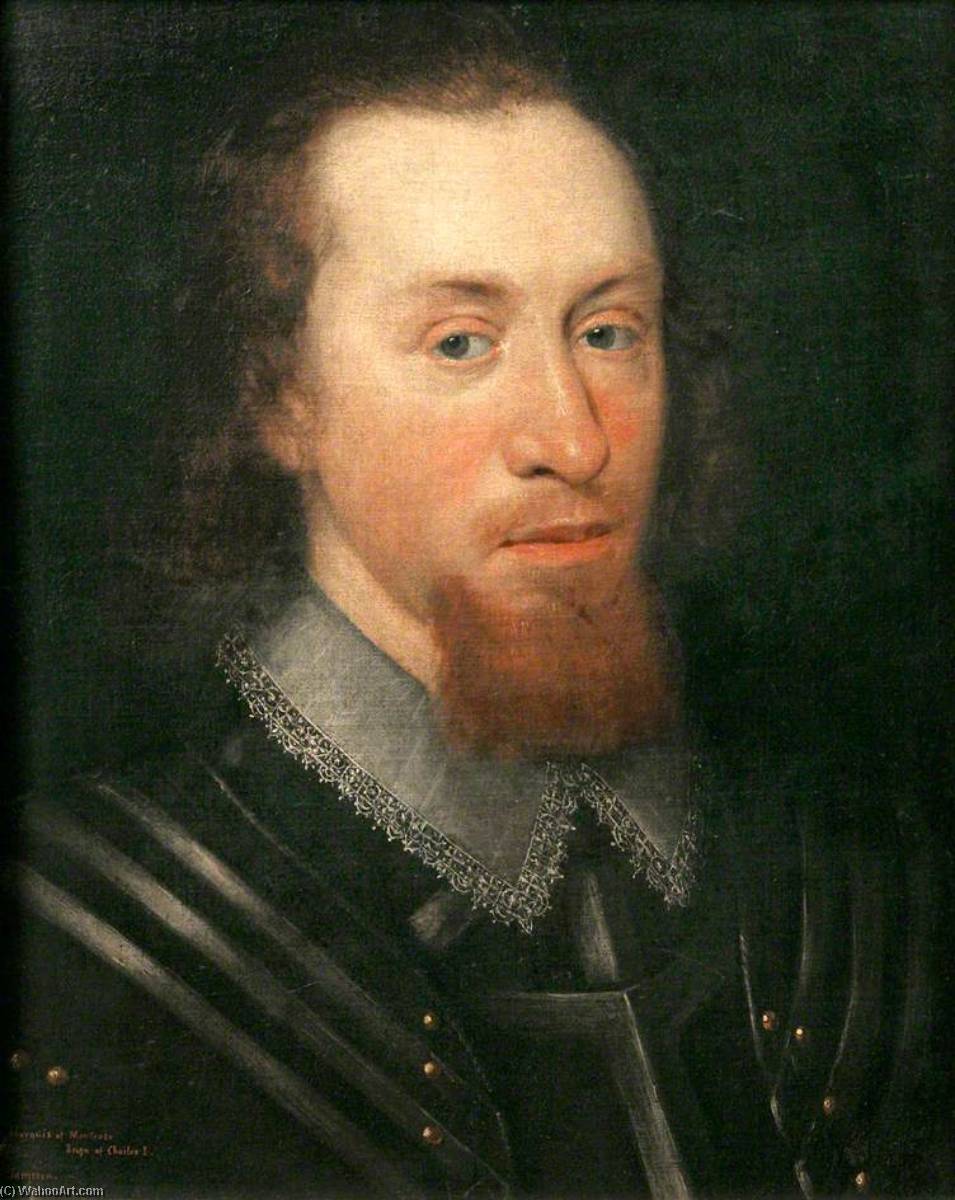 Wikioo.org - The Encyclopedia of Fine Arts - Painting, Artwork by George Jamesone - James Graham, Marquis of Montrose (1612–1650 )