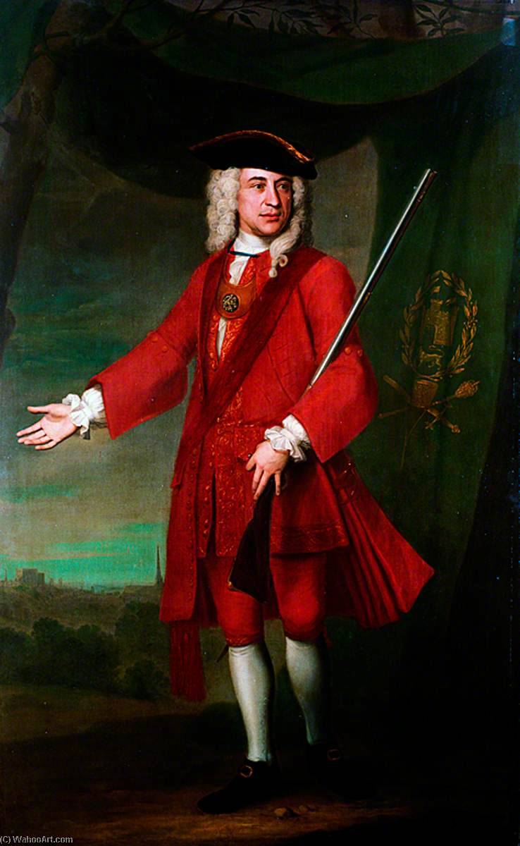 Wikioo.org - The Encyclopedia of Fine Arts - Painting, Artwork by John Theodore Heins Senior - Timothy Balderston (1682–1764), Mayor of Norwich (1736 1751)