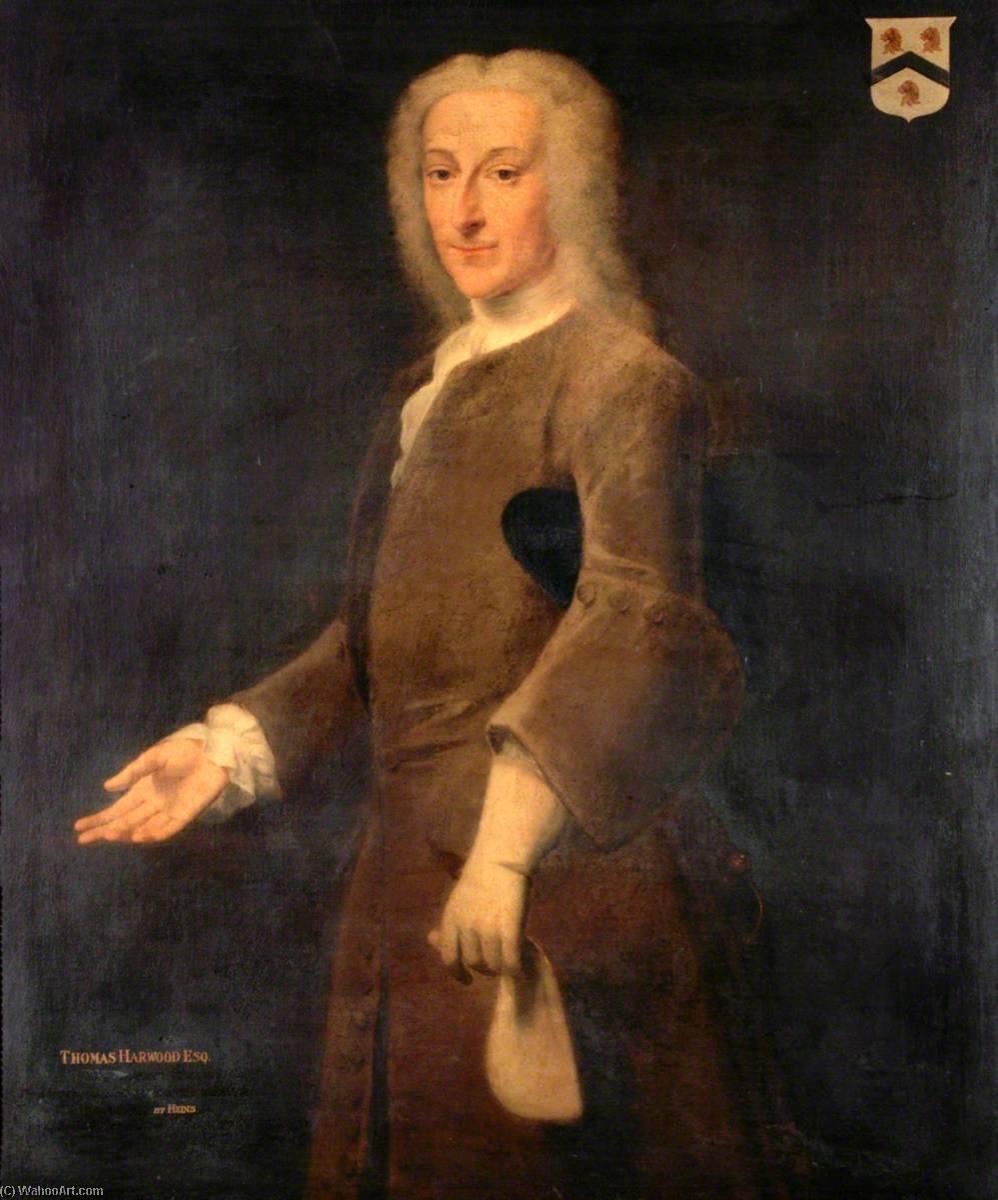Wikioo.org - The Encyclopedia of Fine Arts - Painting, Artwork by John Theodore Heins Senior - Thomas Harwood (b.1664 1665), Mayor of Norwich (1728)
