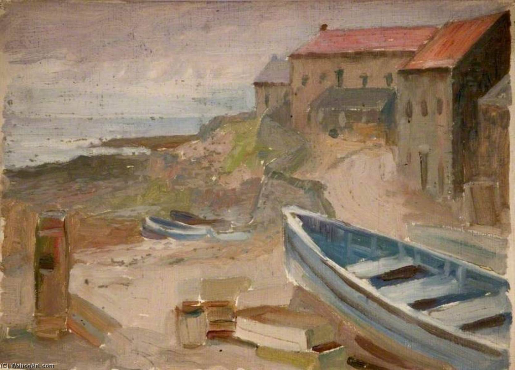 Wikioo.org - The Encyclopedia of Fine Arts - Painting, Artwork by Robert Ernest Mceune - By the Sea