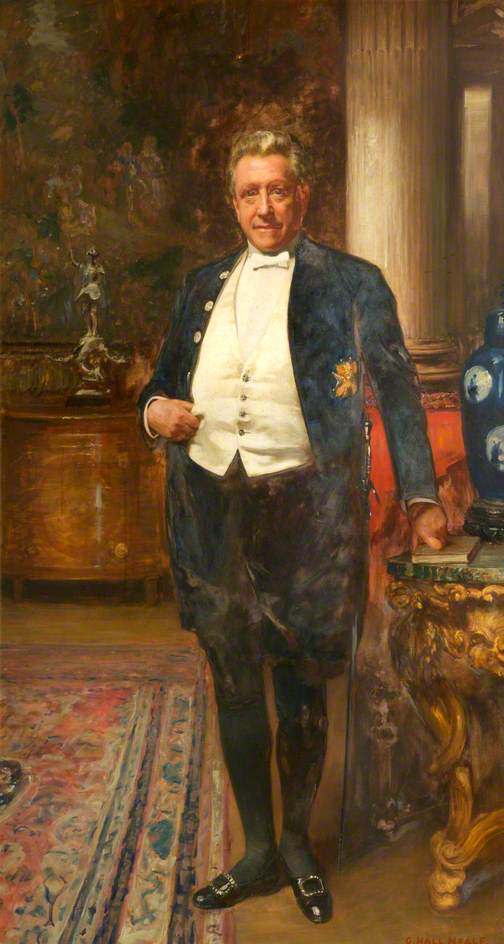 Wikioo.org - The Encyclopedia of Fine Arts - Painting, Artwork by George Hall Neale - William Hesketh Lever (1851–1925), 1st Viscount Leverhulme
