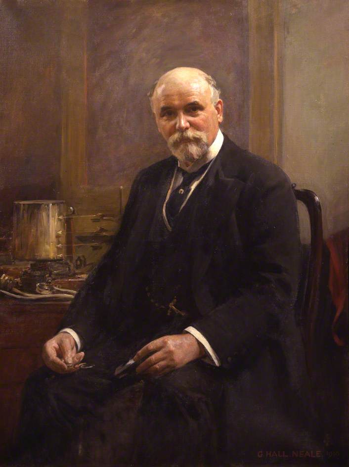 Wikioo.org - The Encyclopedia of Fine Arts - Painting, Artwork by George Hall Neale - Sir James Barr (1849–1938)