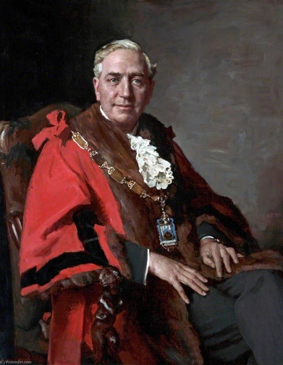 Wikioo.org - The Encyclopedia of Fine Arts - Painting, Artwork by George Hall Neale - Viscount Leverhulme (1888–1949)