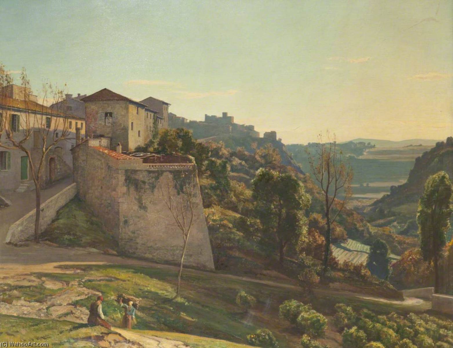 Wikioo.org - The Encyclopedia of Fine Arts - Painting, Artwork by Herbert Edwin Pelham Hughes Stanton - Cagnes