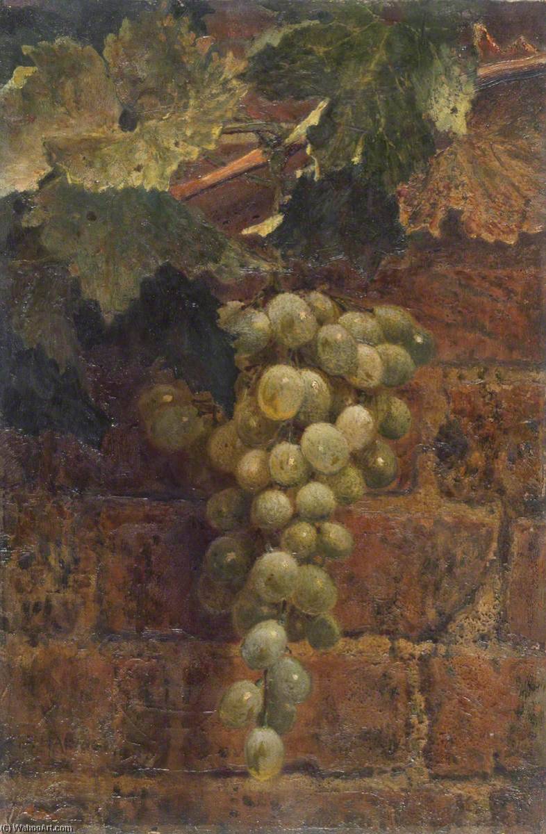 Wikioo.org - The Encyclopedia of Fine Arts - Painting, Artwork by George Frederick Harris - Grapes