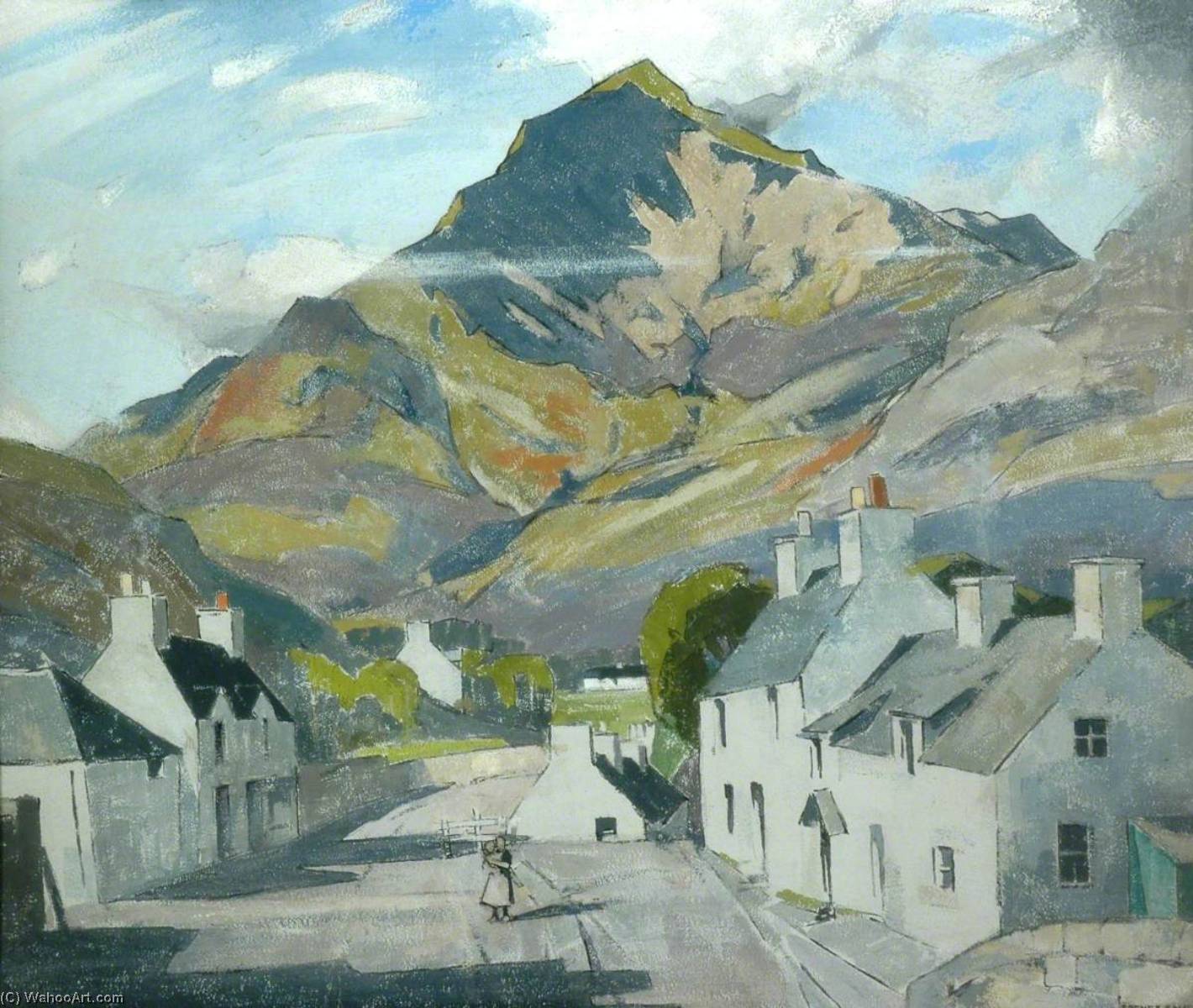 Wikioo.org - The Encyclopedia of Fine Arts - Painting, Artwork by John Guthrie Spence Smith - Ballachulish