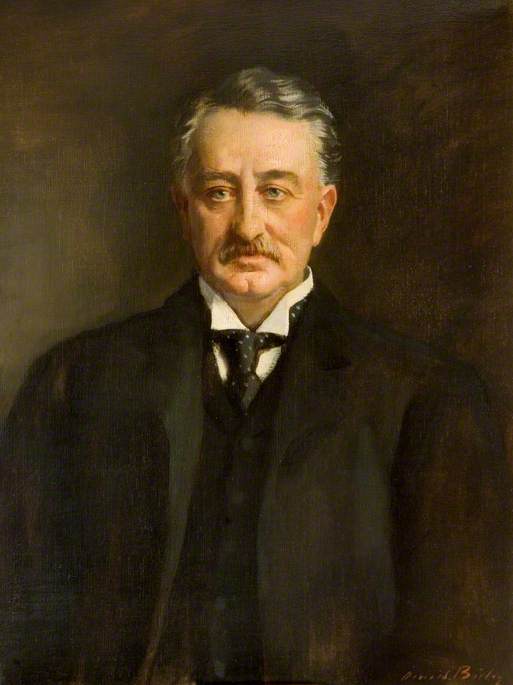 Wikioo.org - The Encyclopedia of Fine Arts - Painting, Artwork by Oswald Hornby Joseph Birley - The Right Honourable Cecil John Rhodes (1853–1902)