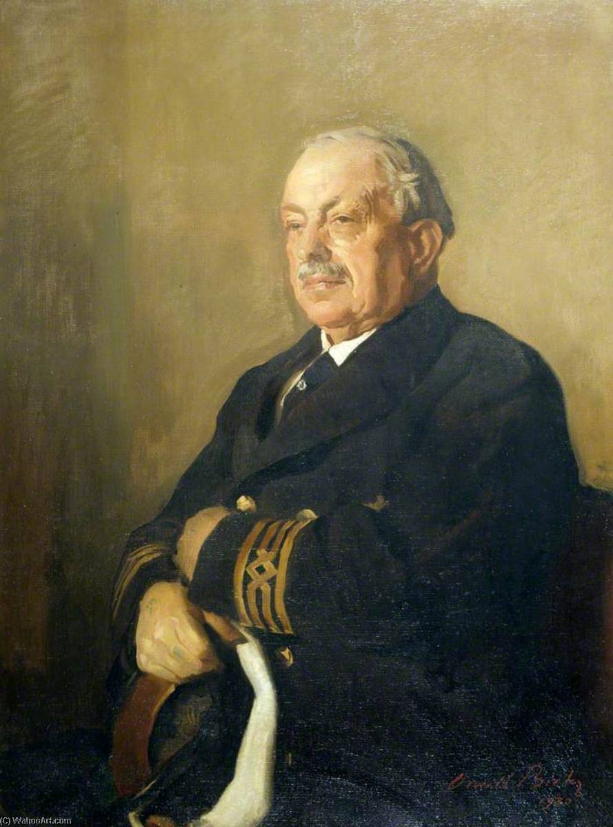 Wikioo.org - The Encyclopedia of Fine Arts - Painting, Artwork by Oswald Hornby Joseph Birley - Sir William Reardon Smith (1856–1935)