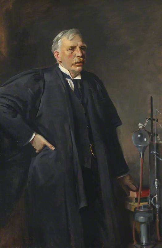 Wikioo.org - The Encyclopedia of Fine Arts - Painting, Artwork by Oswald Hornby Joseph Birley - Ernest Rutherford, Lord Rutherford of Nelson (1871–1937), Cavendish Professor (1919–1937)