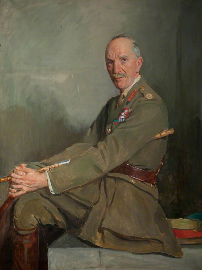 Wikioo.org - The Encyclopedia of Fine Arts - Painting, Artwork by Oswald Hornby Joseph Birley - Field Marshal Sir Henry Wilson (1864–1922), Bt, GCB, DSO