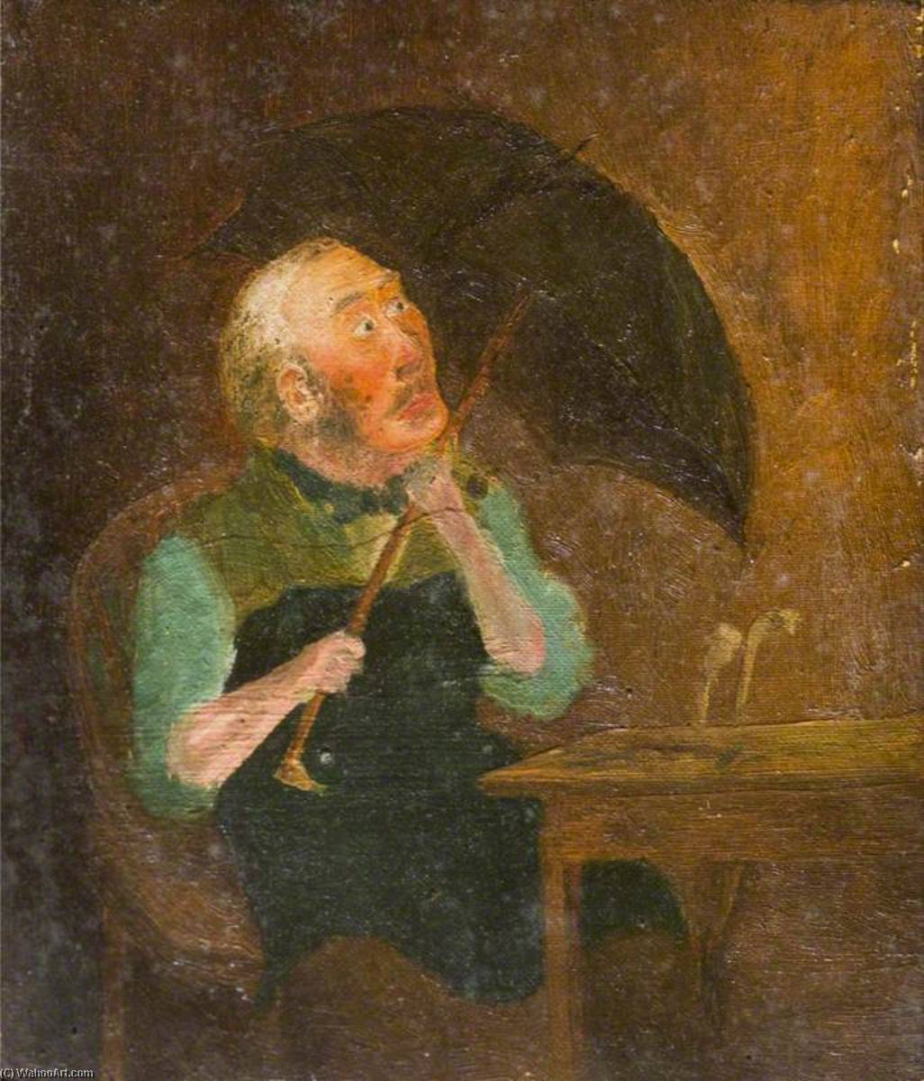 Wikioo.org - The Encyclopedia of Fine Arts - Painting, Artwork by James Mcbey - The Umbrella Man