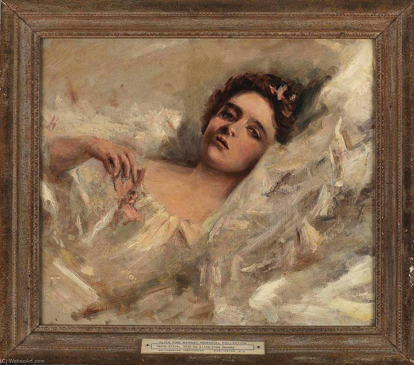 Wikioo.org - The Encyclopedia of Fine Arts - Painting, Artwork by Alice Pike Barney - Laura Alice, 1893