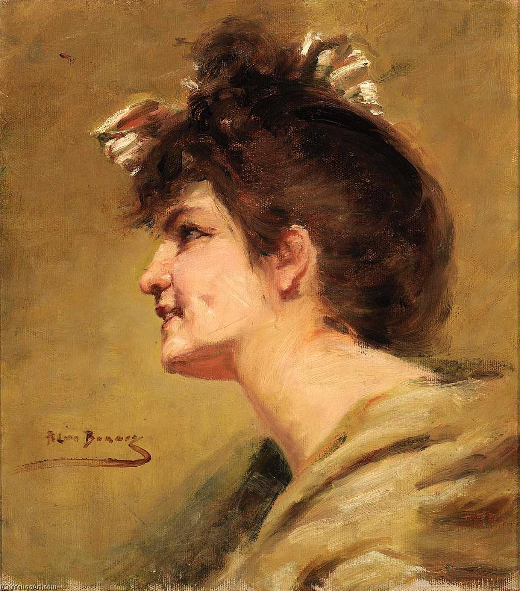 Wikioo.org - The Encyclopedia of Fine Arts - Painting, Artwork by Alice Pike Barney - The Dimple