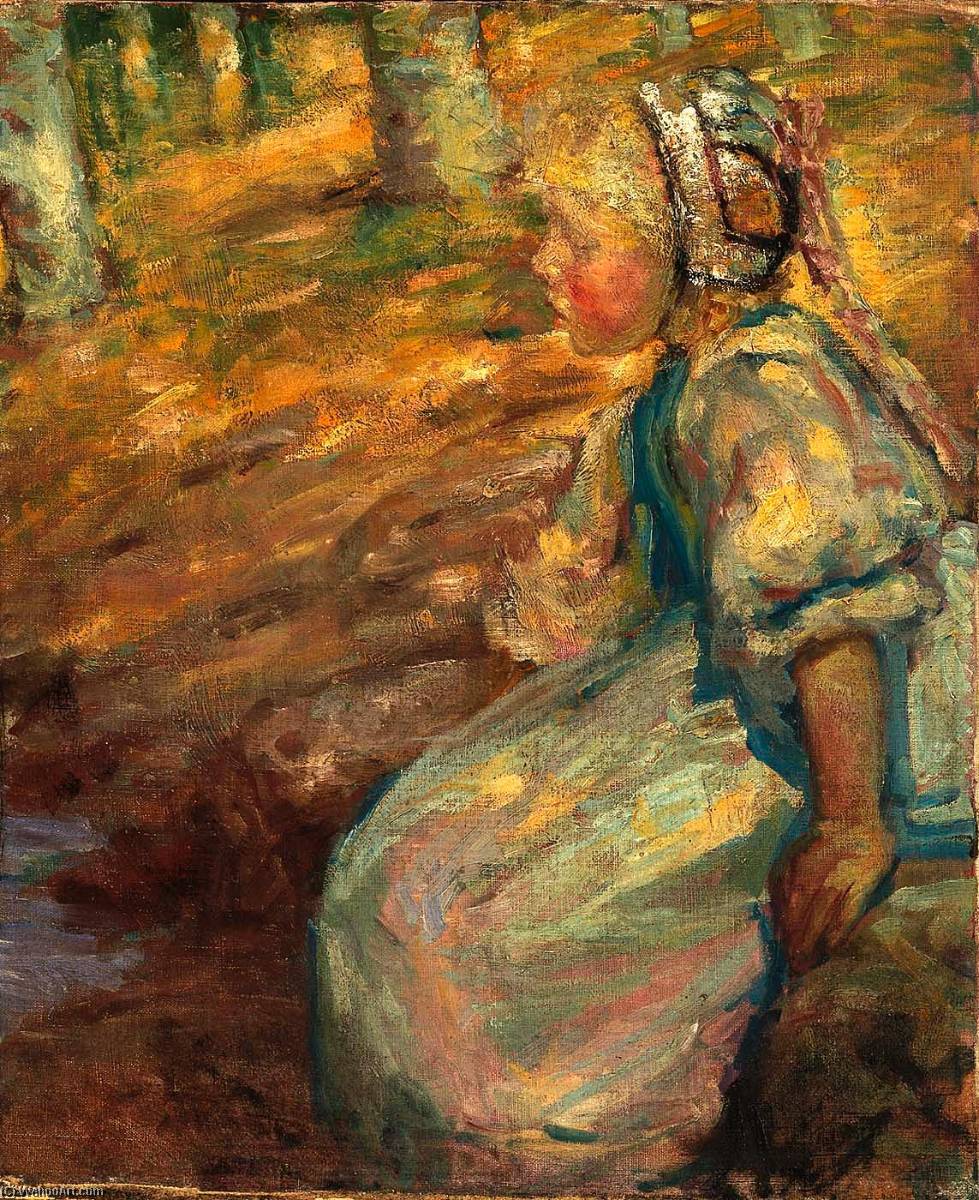 Wikioo.org - The Encyclopedia of Fine Arts - Painting, Artwork by Alice Pike Barney - Peasant Girl
