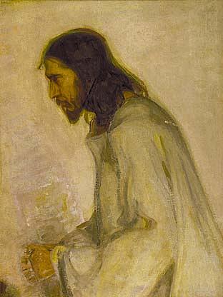 WikiOO.org - Encyclopedia of Fine Arts - Festés, Grafika Henry Ossawa Tanner - The Savior, (painting)