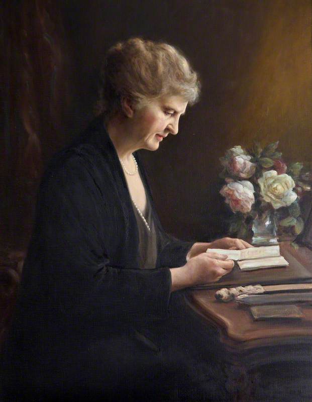 Wikioo.org - The Encyclopedia of Fine Arts - Painting, Artwork by Frank Thomas Copnall - Alexandra Georgina Seymour (1865–1942), Lady Heathcoat Amory