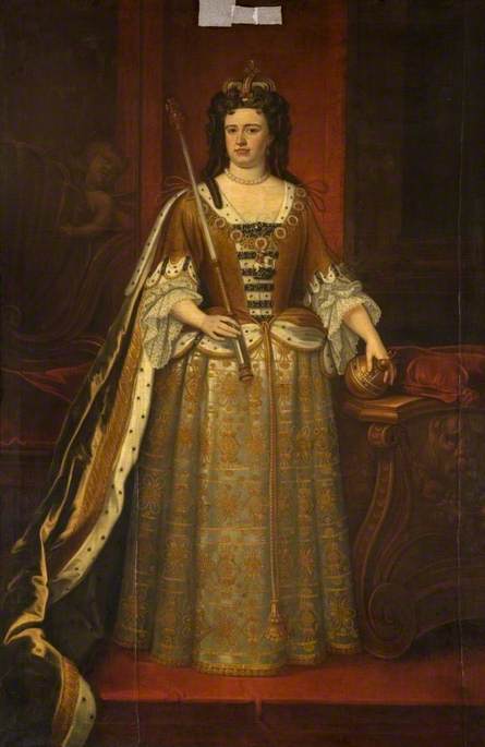 Wikioo.org - The Encyclopedia of Fine Arts - Painting, Artwork by John Scougal - Queen Anne (1665–1714)